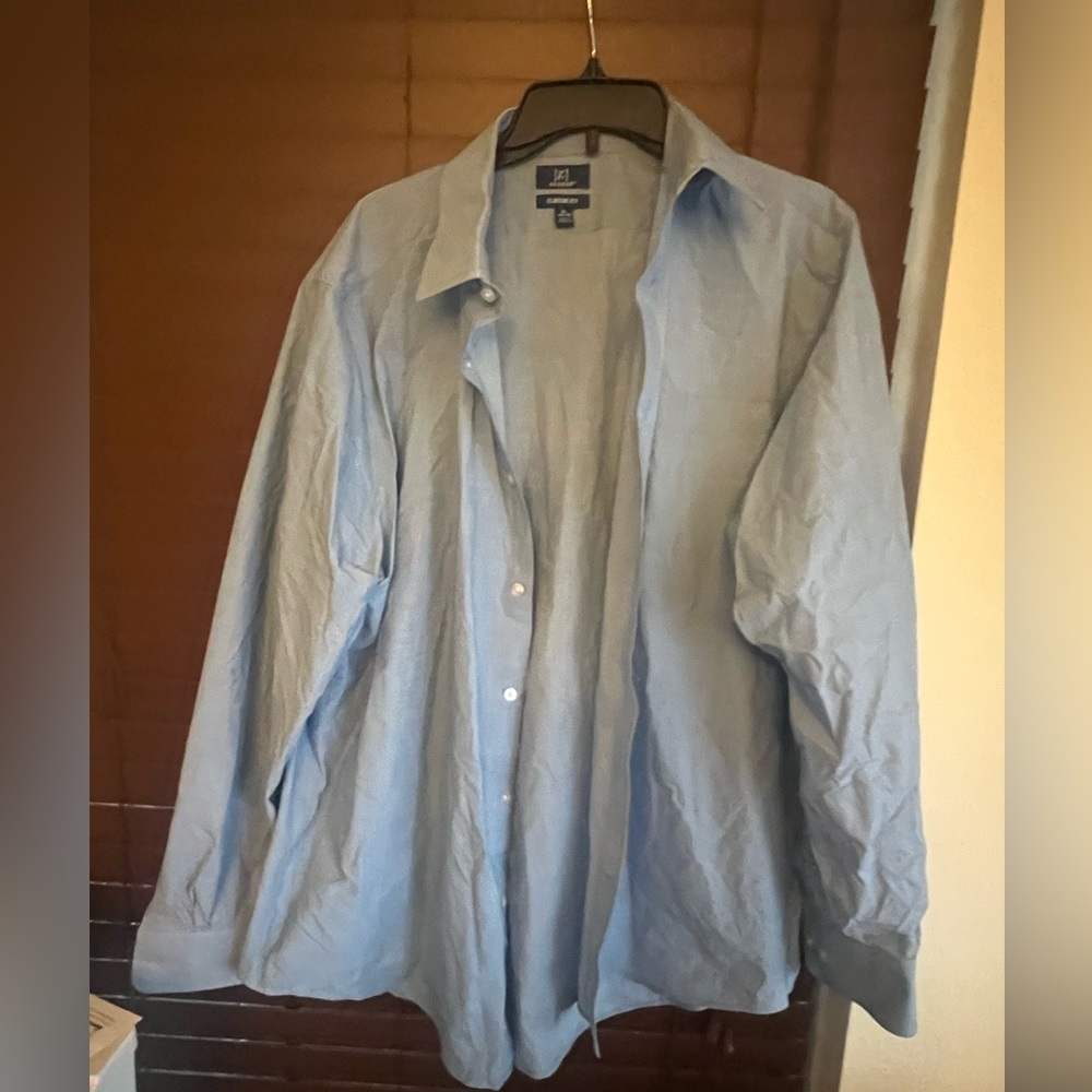 light blue dress shirt